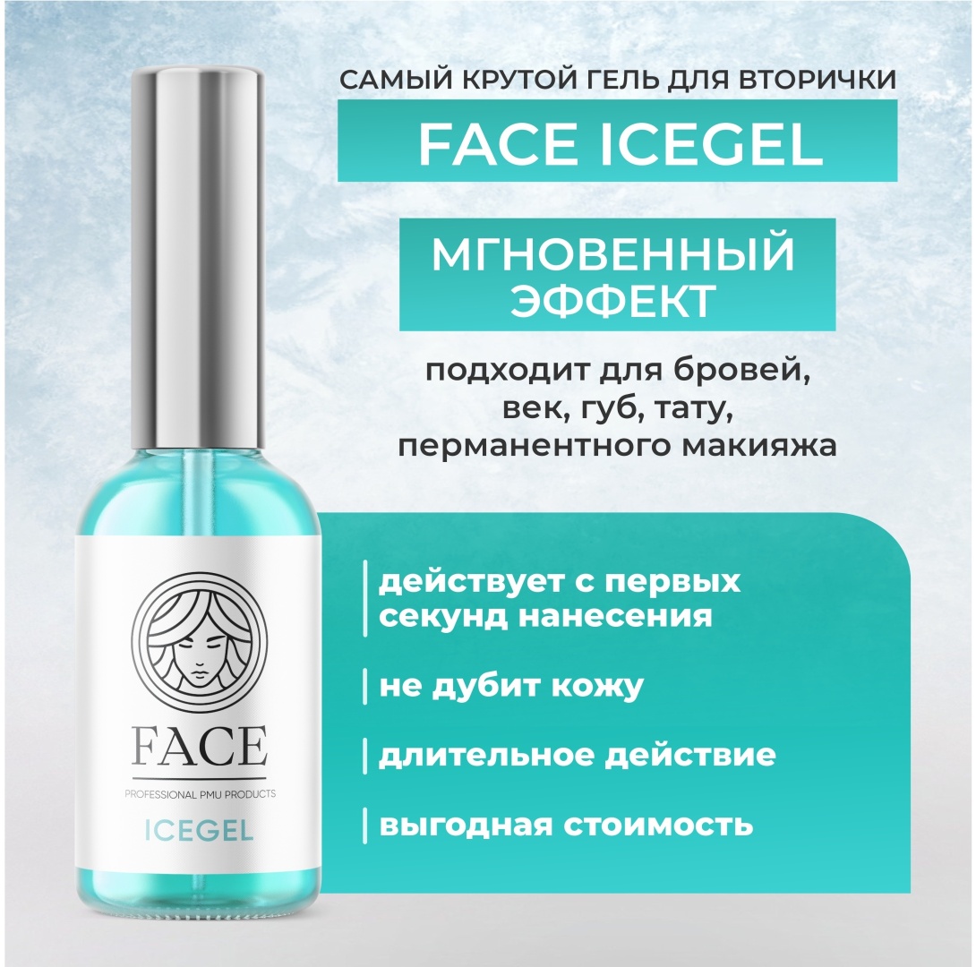 FACE охлаждающее средство Ice gel 33 мл