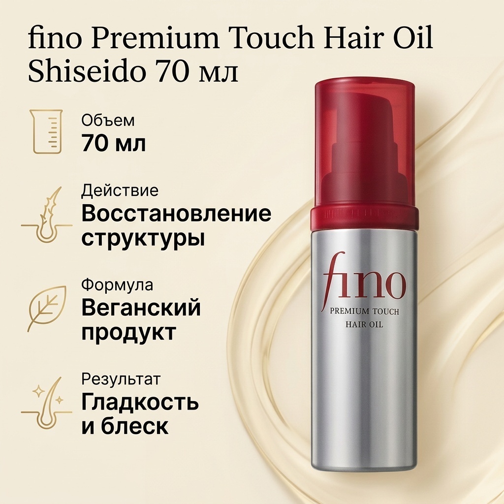 Shiseido Premium Touch Hair Oil масло 70 мл