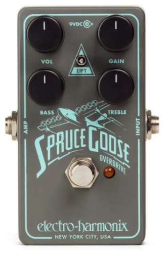 Гитарная педаль эффектов Electro-Harmonix SPRUCE GOOSE OVERDRIVE