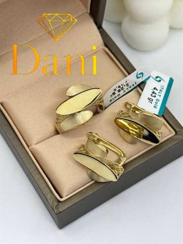 Dani DANI-KMP-3472 вес 6.69 г золото, без вставок
