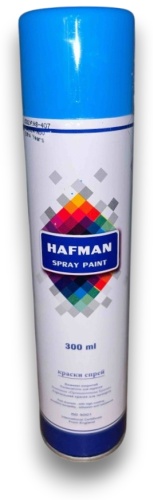 HAFMAN краска ISO9001 тон голубой, 300 мл