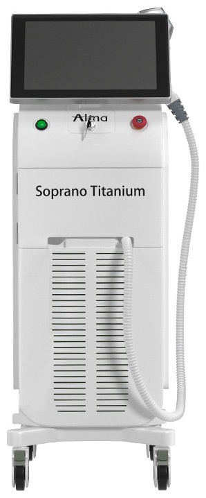 Аппарат Soprano Titanium 808 нм 1 манипула белый