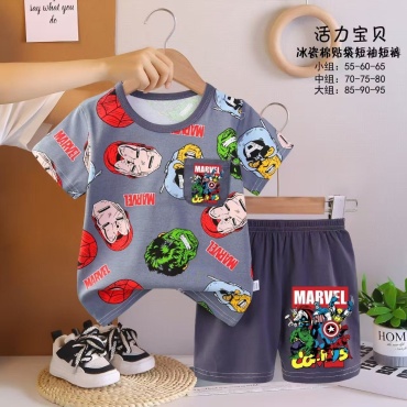 Комплект Marvel Мстители серый, мультиколор