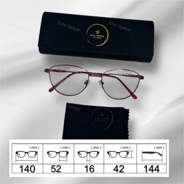 Elite Optical N.K.Karl для компьютера Очки для зрения очки M1070 красный -18