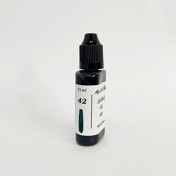 Матовые алкогольные чернила цвет Forest green, Agniezcka Gold