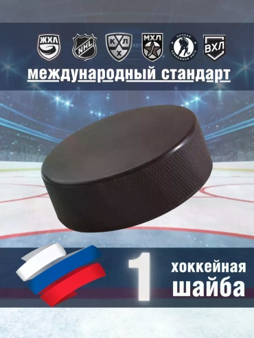 Игровая шайба 18496202 черный