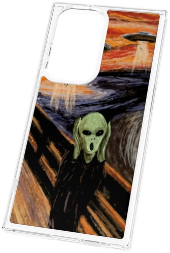 Чехол Mcover для Samsung Galaxy S23 Ultra рисунок