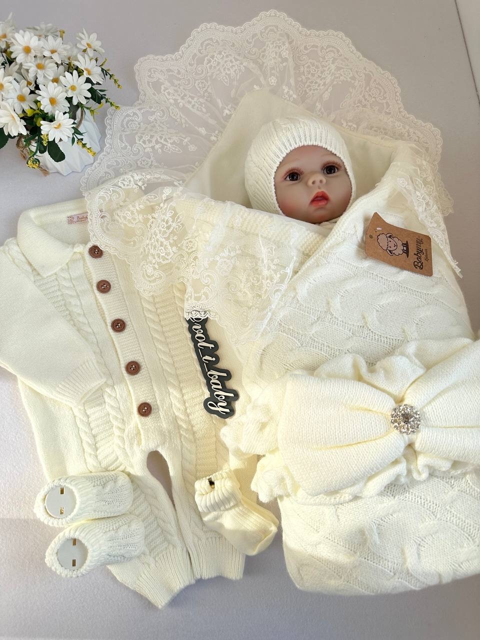 Конверт-одеяло BabyMy белый