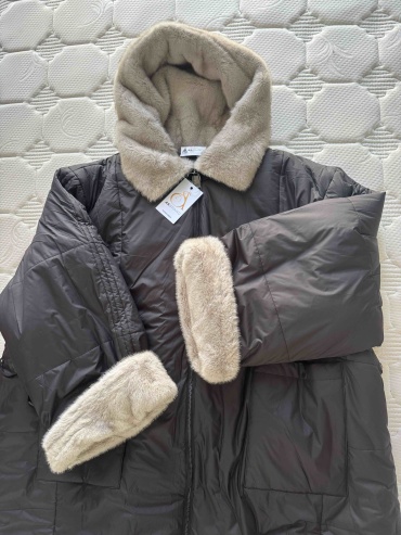 Пуховик AS BRAND черный