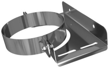 Ferrum хомут , нержавеющая сталь D120/120 мм, L70 мм, толщина стенки 0.5 мм