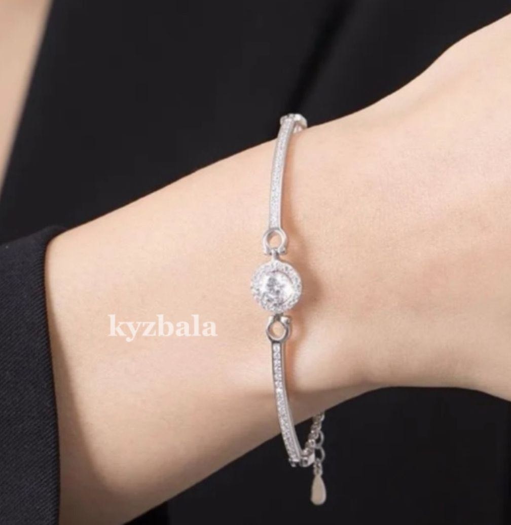 KYZ BALA 07012026 длина 22 см, вес 2 г серебро, плетение отсутствует