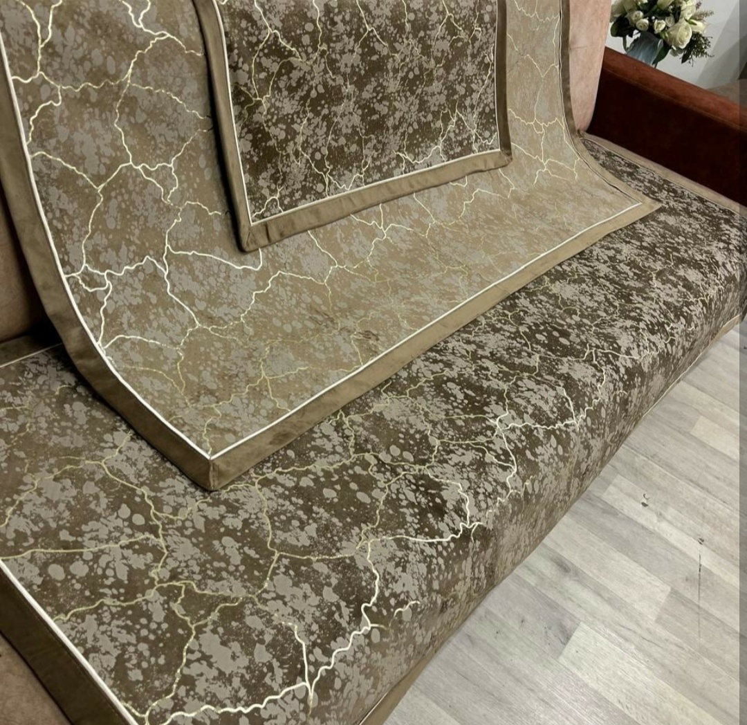 Дивандек для дивана 30340432_897364482 коричневый 210*90 см 160*90 см 90*90 см