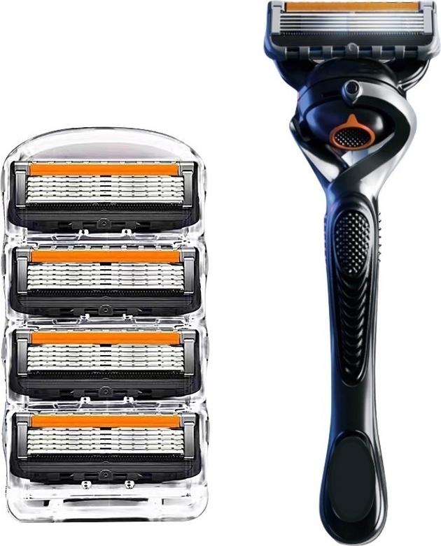 Geely General 5 бритвенный станок 1 шт + сменные кассеты 4 шт