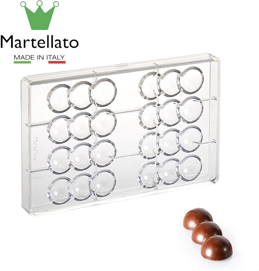 Martellato для конфет, для шоколада MA1926 форма "Classic snack", поликарбонат