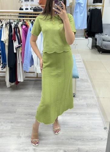 Костюм повседневный Nur Style хаки, салатовый