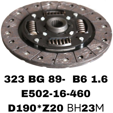 SOFRET диск сцепления E502-16-460