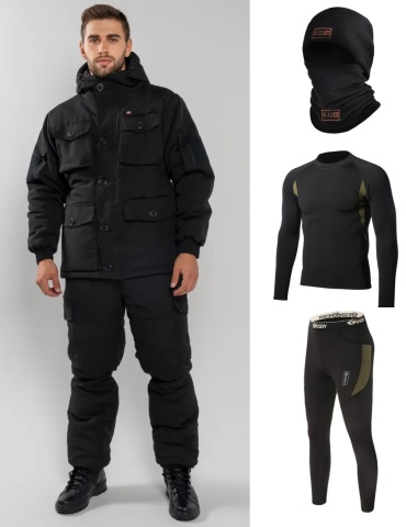Спецодежда для мужчин AlphaTEX черный