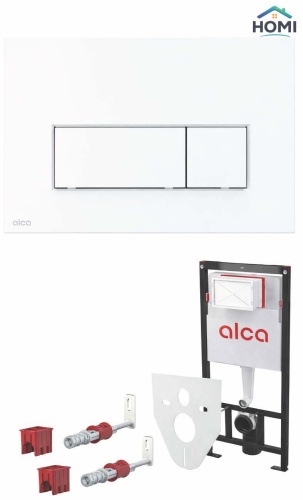 Alcaplast рамная инсталляция WallFix Set 41 WhiteX