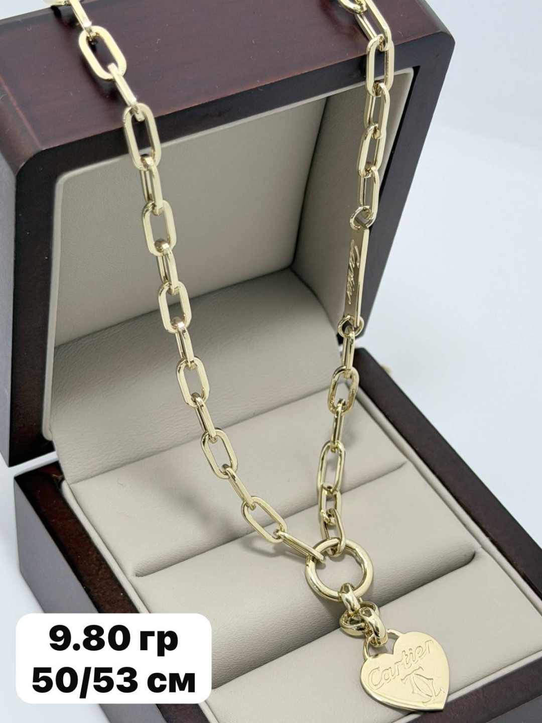 Колье Sandu gold 6508741 длина 50 см вес 9.8 г золото, без вставок