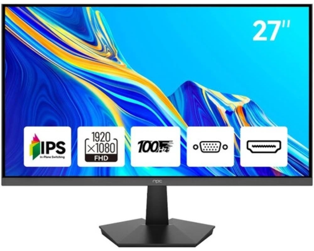 Монитор 27" NPC MF2708-A черный