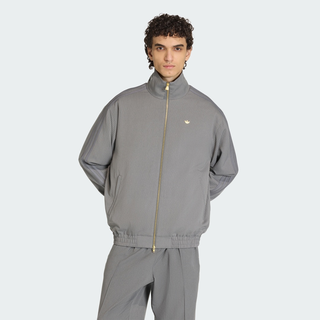 Олимпийка adidas серый