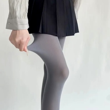 Колготки MinMin velour серый