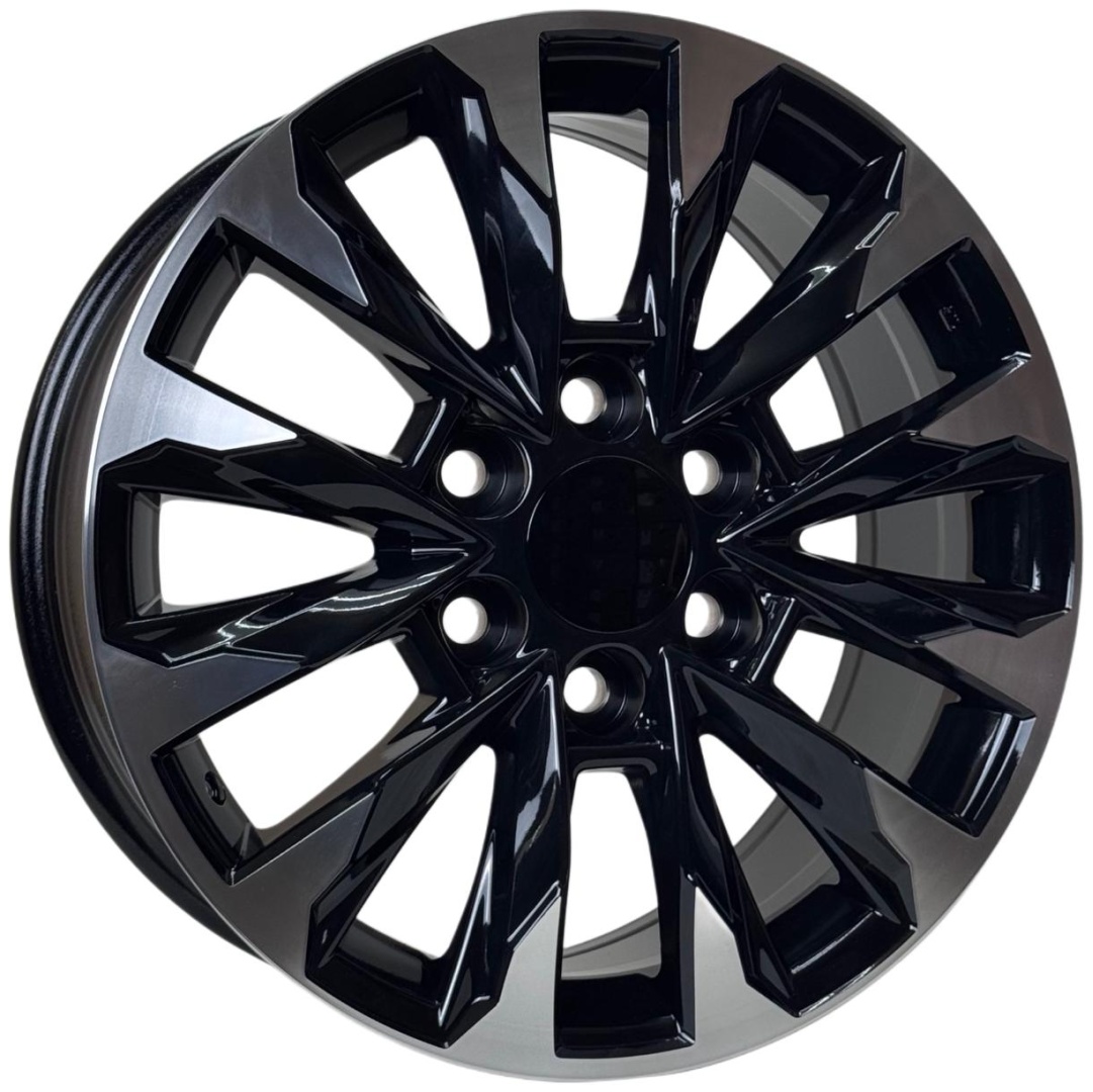 Wheels 0185DD 7.5x18/6x139.7 D95.1 ET45 4 диска черный, хром