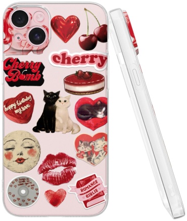 Чехол Mcover для Apple iPhone 15 Plus рисунок
