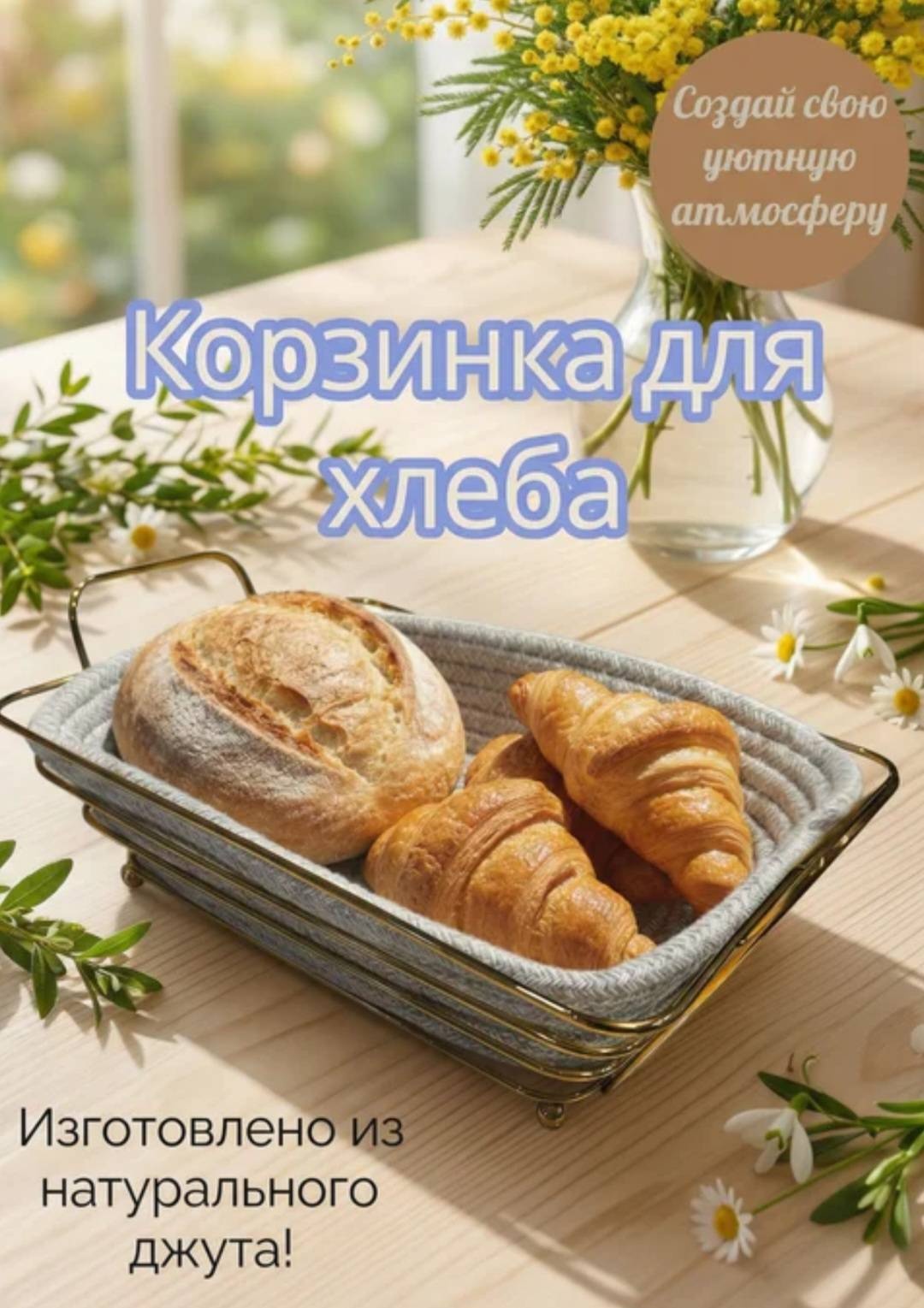 Fizzmar корзина для хлеба F0011, металл