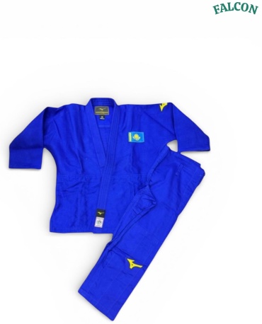 Кимоно для дзюдо Mizuno синий 140
