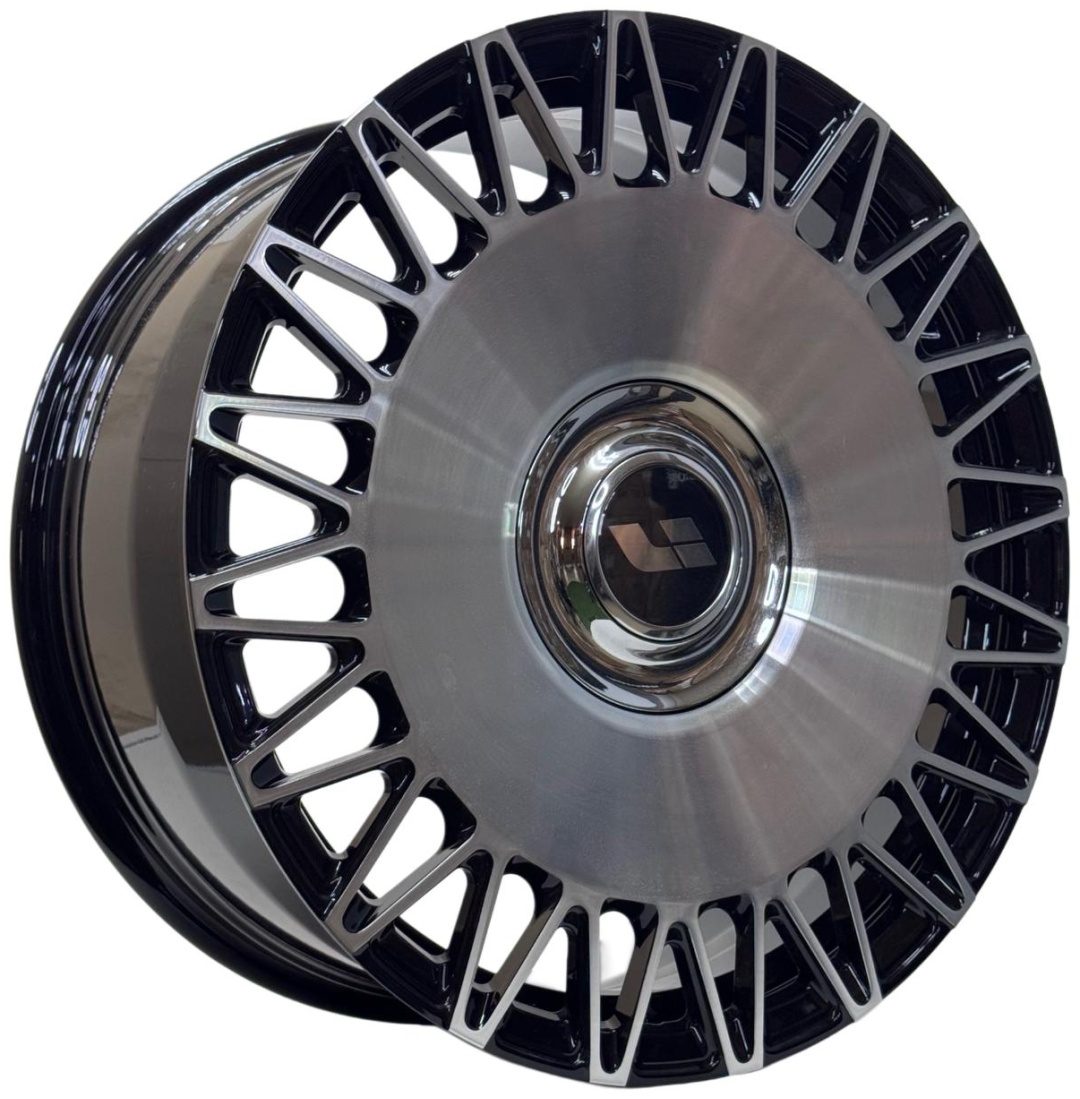 Wheels HJ0516-2DD 9x21/5x120 D62.5 ET38 4 диска черный, хром