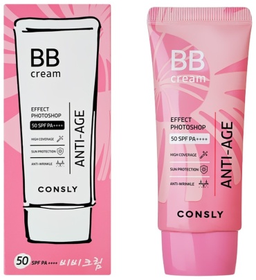 CONSLY Effect Photoshop Anti-Age SPF50 BB крем универсальный 50 мл