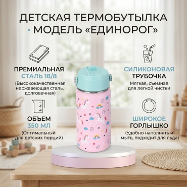 Термобутылка THERMOcafe 666436/2 0.35 л розовый
