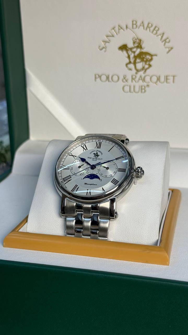 Кварцевые Santa Barbara Polo & Racquet Club DMCOL-ON 9.5774.7.6 сталь
