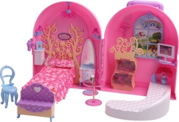 Набор Домик для куклы чемоданчик gloria Kari kids
