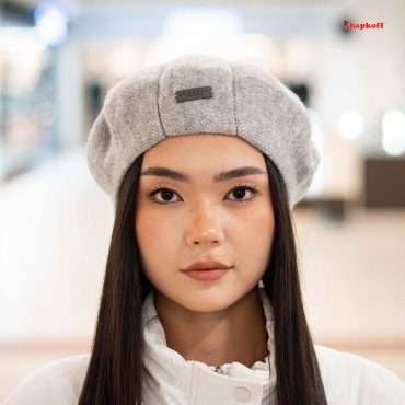 Кепи Shapkoff размер 56, 57, 58, серый, молочный