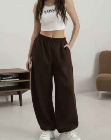 Повседневные брюки Zhanat Moda коричневый