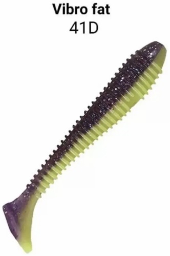 Мягкая приманка Crazy Fish Vibro Fat 4 шт 120 мм