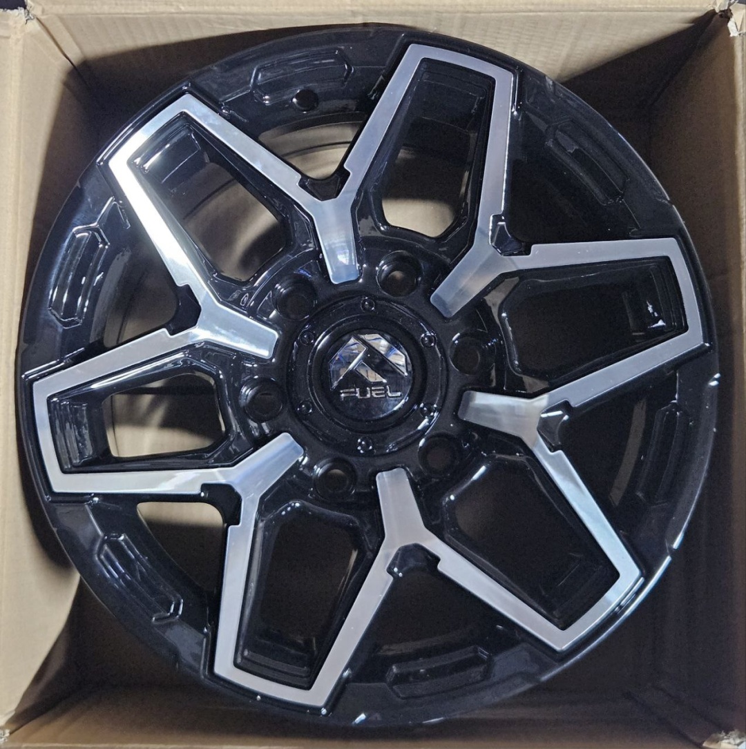 Fonyee 2043AL 8x15/6x139.7 D110.5 ET-10 4 диска черный