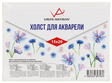 Холст Vista-Artista VCA-1520 15x20 см
