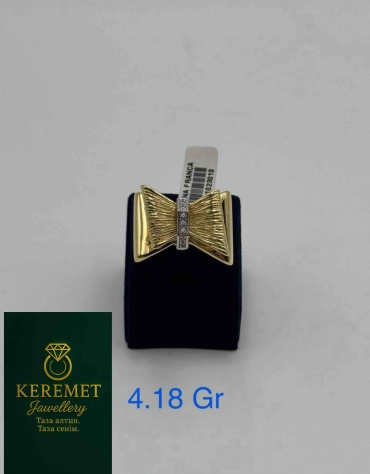 Золото KEREMET JEWELLERY вес 4.18 г золото, без вставок