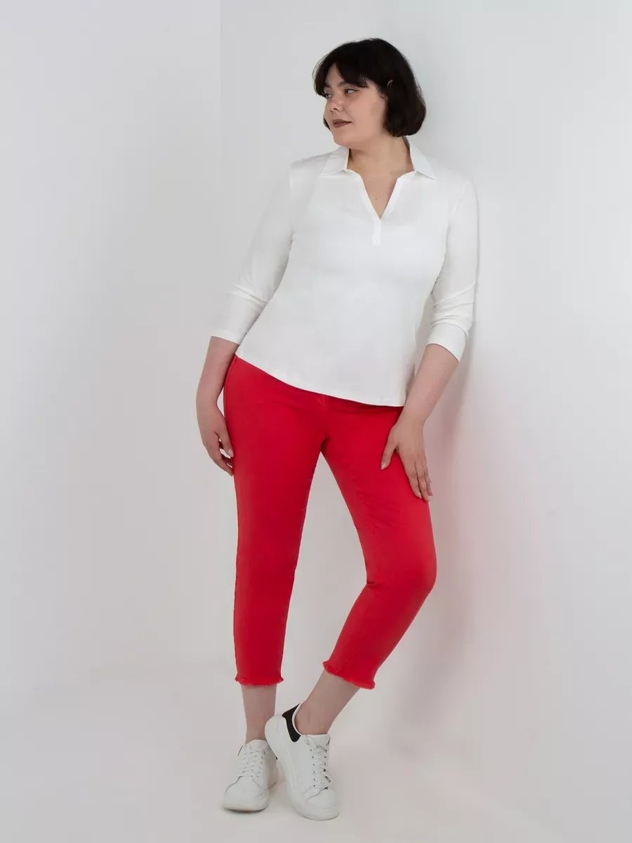 Классические брюки SAMOON by Gerry Weber красный