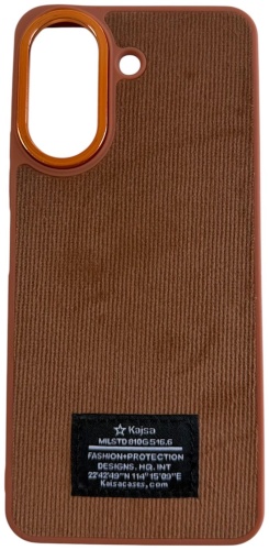 Чехол Kajsa для Redmi Redmi 13C коричневый