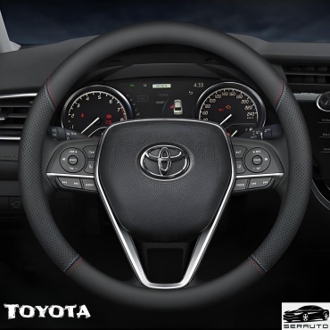SERAUTO оплетка руль Toyota Ser-00226 37-39 см M черный, синий