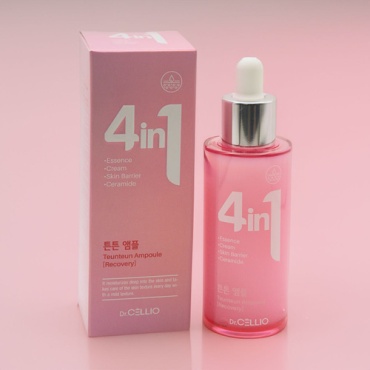 4in1 сыворотка 4 in 1 Teunteun Ampoule Ceramide для лица 50 мл