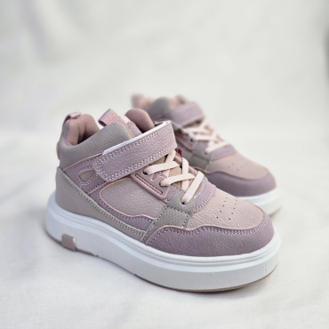 Кроссовки Fashion kids Завышенные кроссовки для девочки розовый