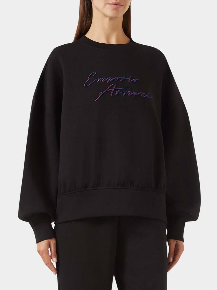 Свитшот Emporio Armani черный