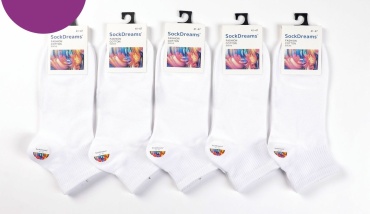 Носки Djos Socks 5 пар белый 41-46