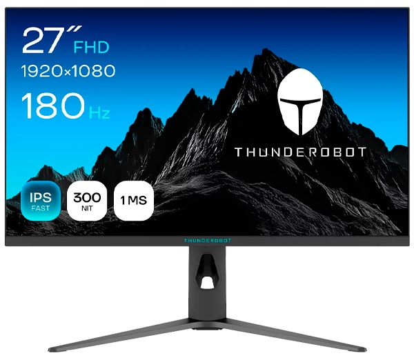 Монитор 27" ThundeRobot Light Saber 27F180 черный
