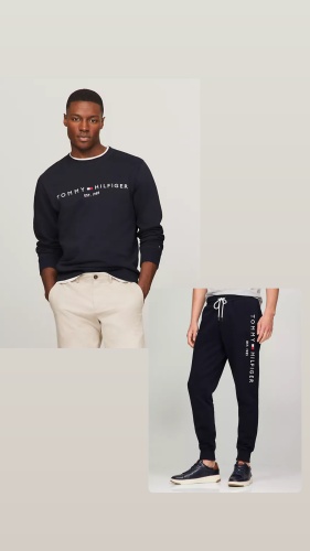 Повседневный костюм Tommy Hilfiger темно-синий